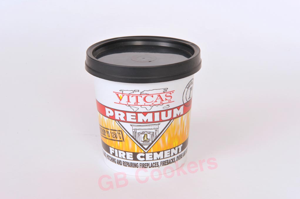 Fire Cement 1kg BLACK | GB Cooker Spares 2012 Ltd.