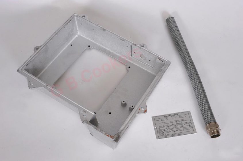 Inner Front Plate Housing Gas DLX (incl. flexi pipe and data plate