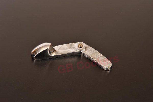 Secondary Smoke Box Air Lever (chrome) - all SOLID FUEL models
